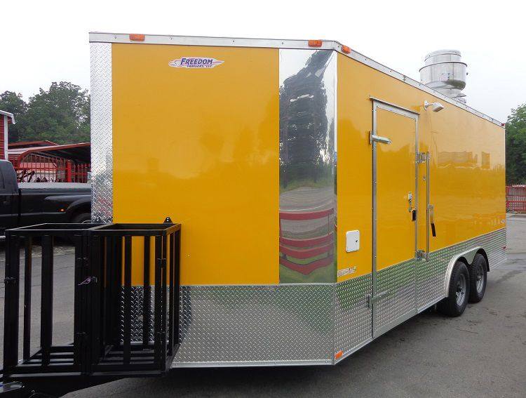 1304-concession-trailer-8.5-x18-yellow-event-catering-vending-food-38.jpg Concession Trailer 8.5'x18' Yellow - Event Catering Vending Food