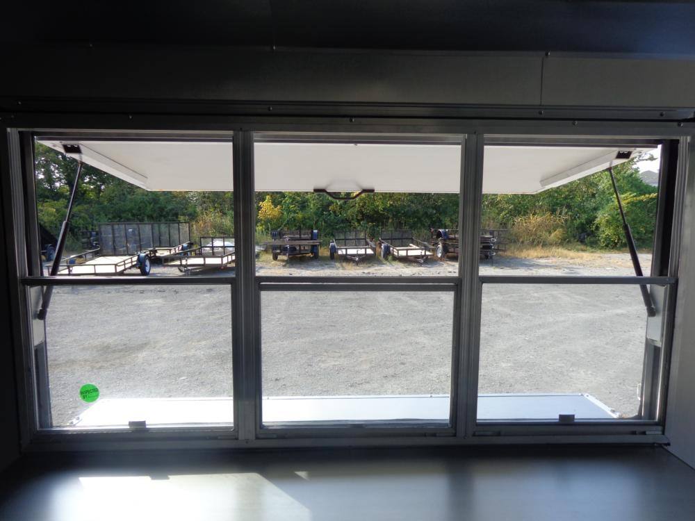 Concession Trailer 8.5'x18' Yellow - Event Food Catering Enclosed Kitchen
