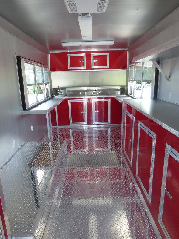 Concession Trailer 8.5'x19' Black Food Event Catering