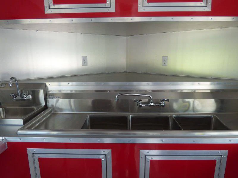 Concession Trailer 8.5'x19' Black Food Event Catering