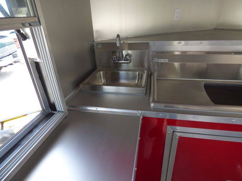 Concession Trailer 8.5'x19' Black Food Event Catering