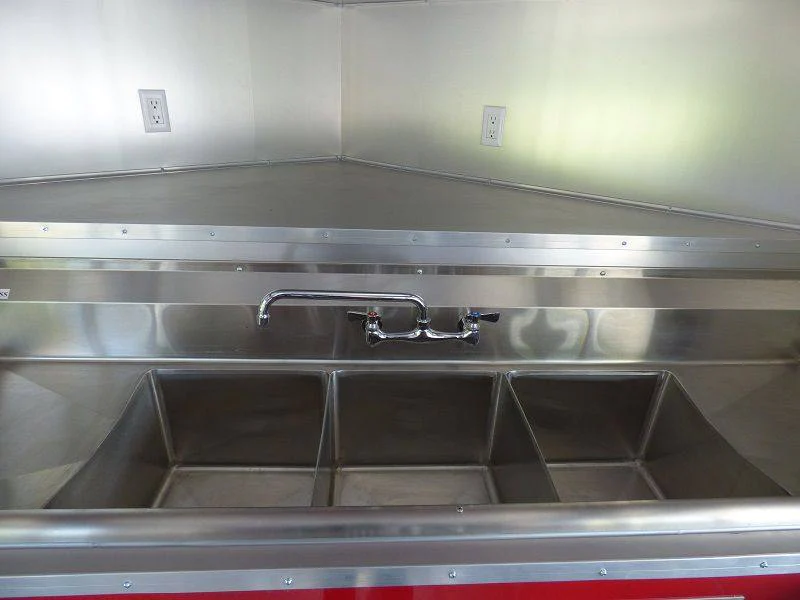 Concession Trailer 8.5'x19' Black Food Event Catering