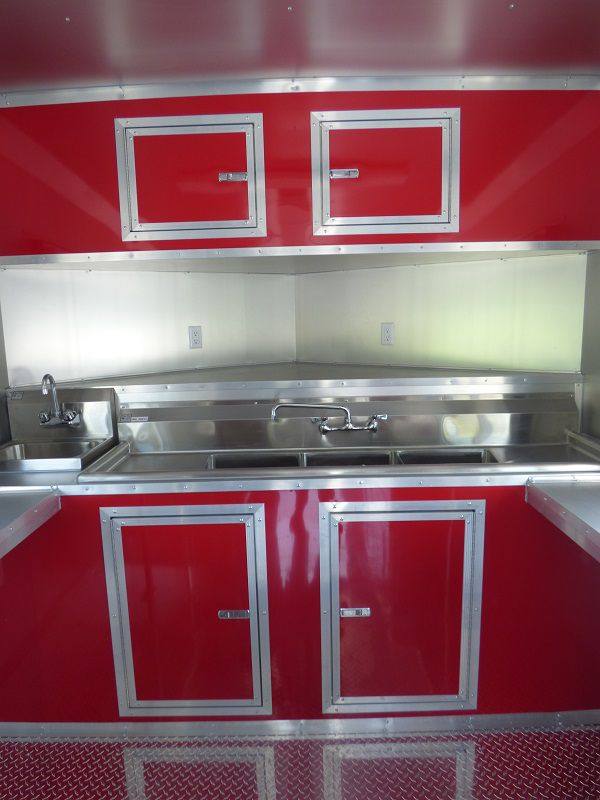 Concession Trailer 8.5'x19' Black Food Event Catering