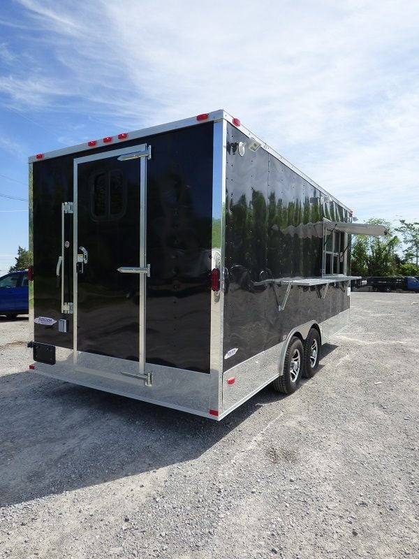 Concession Trailer 8.5'x19' Black Food Event Catering