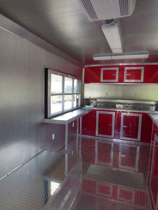 Concession Trailer 8.5'x19' Black Food Event Catering