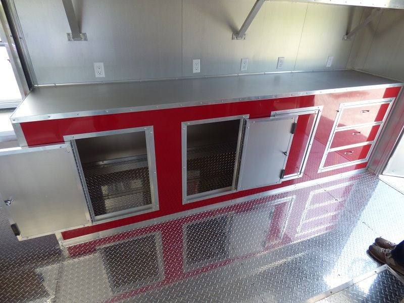 Concession Trailer 8.5'x19' Black Food Event Catering