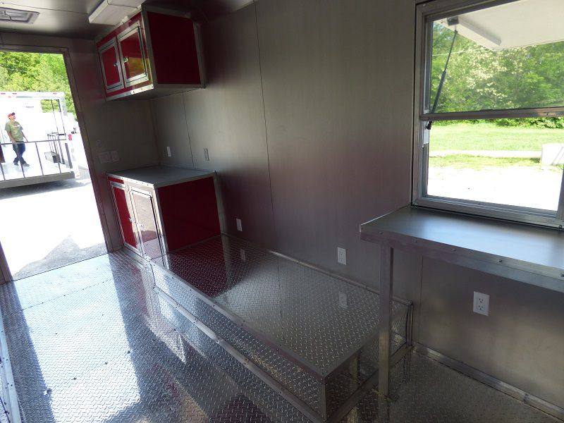 Concession Trailer 8.5'x19' Black Food Event Catering