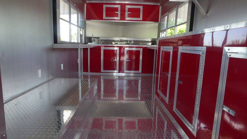 Concession Trailer 8.5'x19' Black Food Event Catering