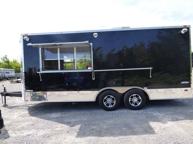 Concession Trailer 8.5'x19' Black Food Event Catering