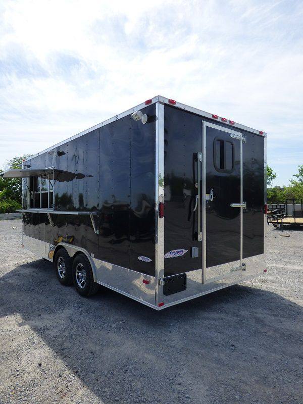 Concession Trailer 8.5'x19' Black Food Event Catering