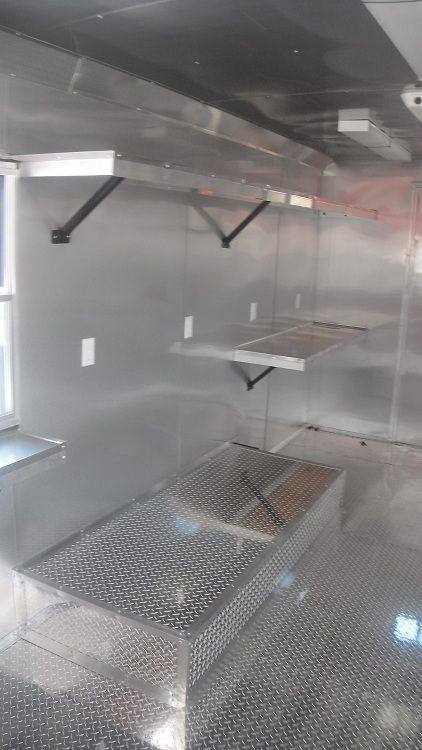 1307-concession-trailer-8.5-x19-red-catering-food-vending-event-20.jpg Concession Trailer 8.5'x19' Red - Catering Food Vending Event
