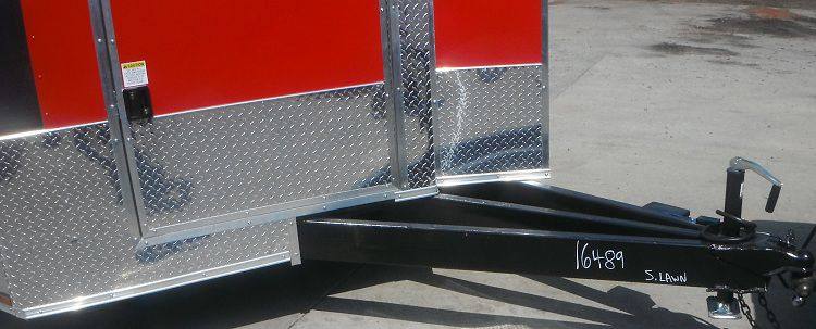 1307-concession-trailer-8.5-x19-red-catering-food-vending-event-3.jpg Concession Trailer 8.5'x19' Red - Catering Food Vending Event
