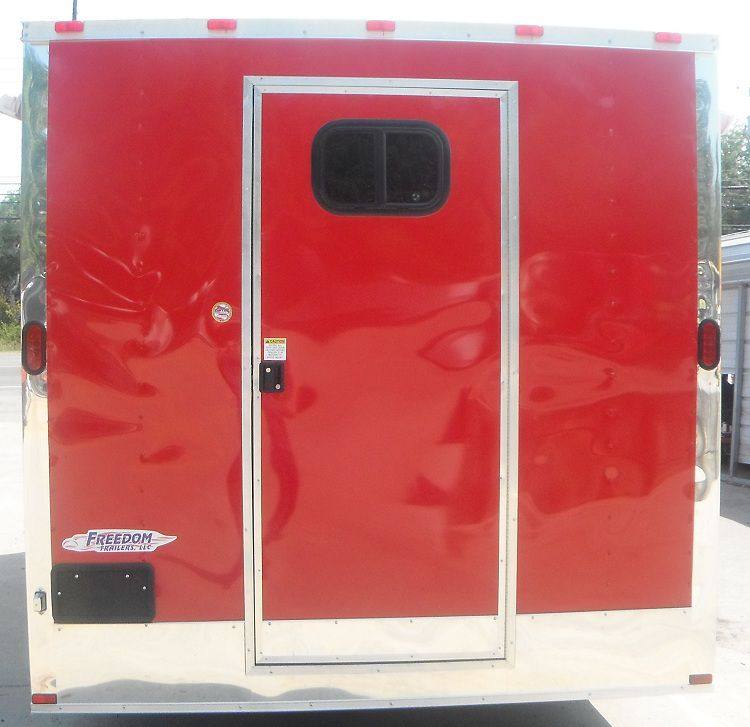 1307-concession-trailer-8.5-x19-red-catering-food-vending-event-6.jpg Concession Trailer 8.5'x19' Red - Catering Food Vending Event