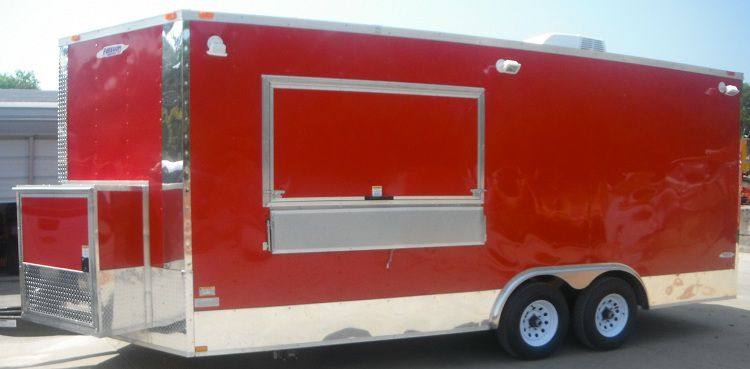 1307-concession-trailer-8.5-x19-red-catering-food-vending-event-7.jpg Concession Trailer 8.5'x19' Red - Catering Food Vending Event