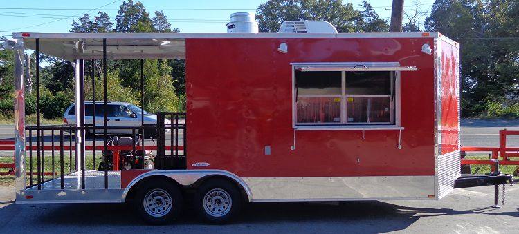 1308-concession-trailer-8.5-x20-bbq-smoker-catering-event-red-10.jpg Concession Trailer 8.5'x20' BBQ Smoker Catering Event (Red)