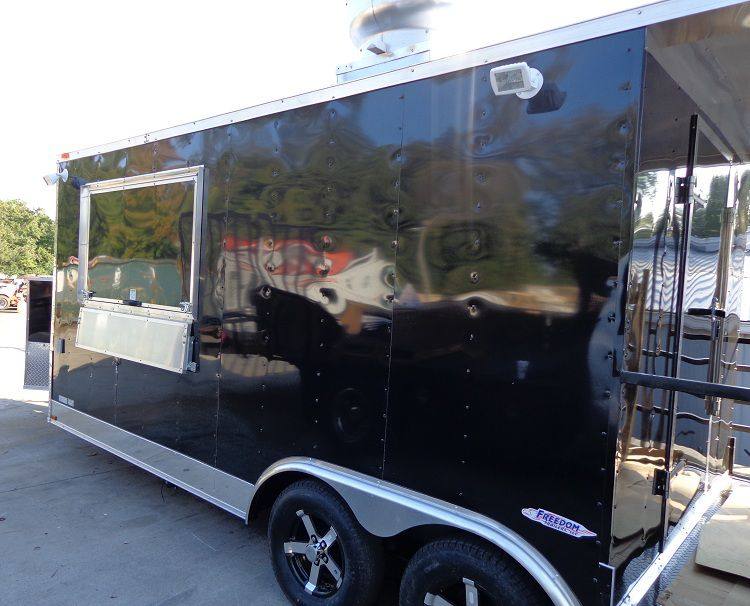 1309-concession-trailer-8.5-x20-bbq-smoker-food-event-catering-black-10.jpg Concession Trailer 8.5'x20' BBQ Smoker Food Event Catering (Black)