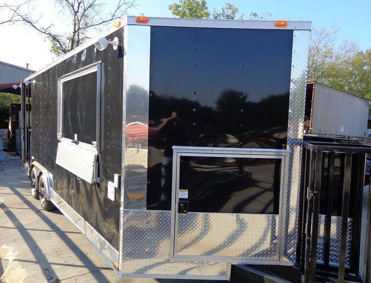 1309-concession-trailer-8.5-x20-bbq-smoker-food-event-catering-black-12.jpg Concession Trailer 8.5'x20' BBQ Smoker Food Event Catering (Black)