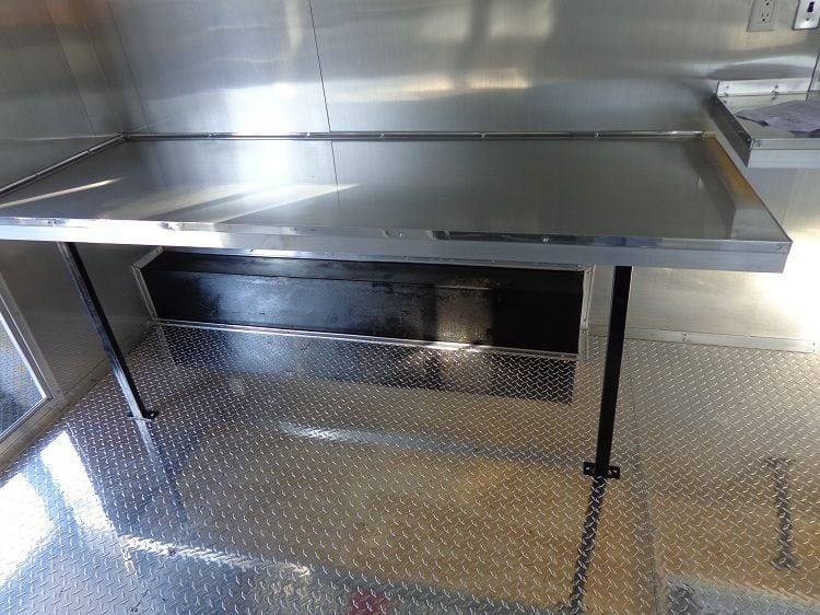 1309-concession-trailer-8.5-x20-bbq-smoker-food-event-catering-black-13.jpg Concession Trailer 8.5'x20' BBQ Smoker Food Event Catering (Black)