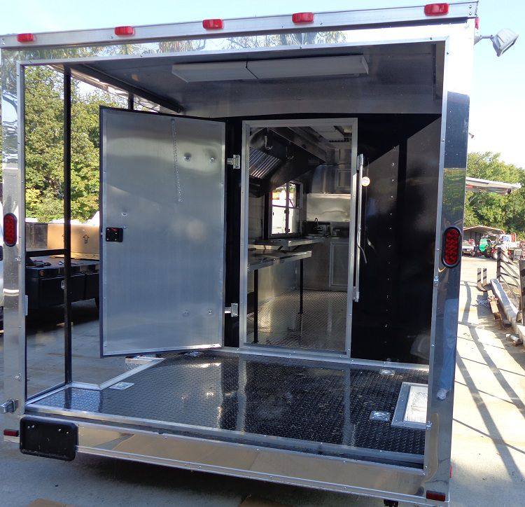 1309-concession-trailer-8.5-x20-bbq-smoker-food-event-catering-black-20.jpg Concession Trailer 8.5'x20' BBQ Smoker Food Event Catering (Black)
