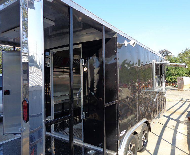 1309-concession-trailer-8.5-x20-bbq-smoker-food-event-catering-black-23.jpg Concession Trailer 8.5'x20' BBQ Smoker Food Event Catering (Black)