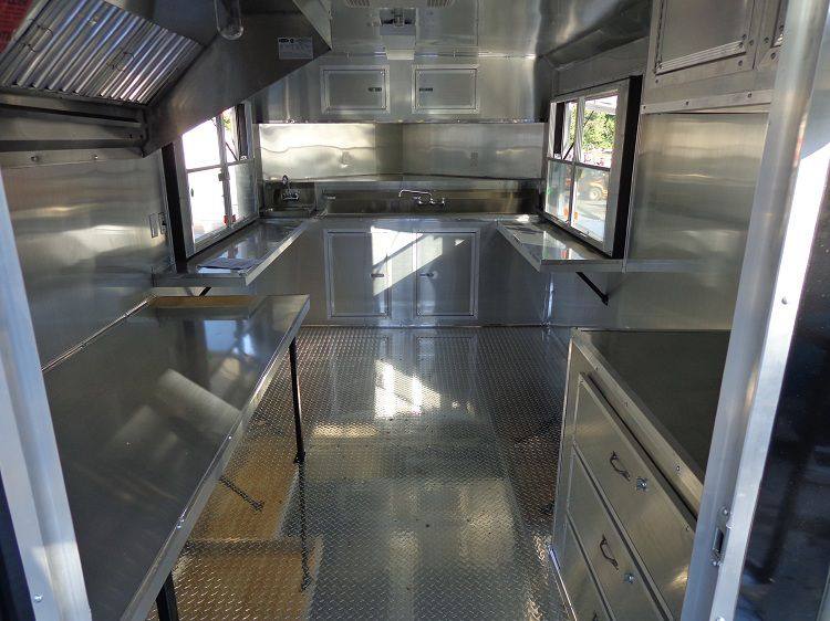 1309-concession-trailer-8.5-x20-bbq-smoker-food-event-catering-black-4.jpg Concession Trailer 8.5'x20' BBQ Smoker Food Event Catering (Black)