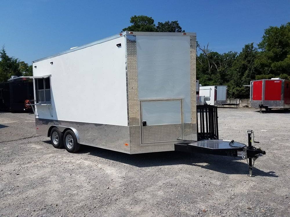 131-8.5-x-16-double-window-white-concession-food-trailer-18.jpg 8.5' x 16' Double Window White Concession Food Trailer
