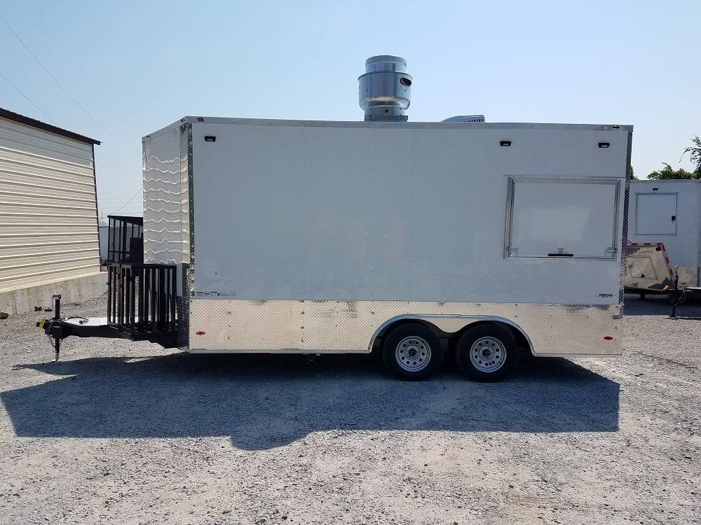 131-8.5-x-16-double-window-white-concession-food-trailer-6.jpg 8.5' x 16' Double Window White Concession Food Trailer