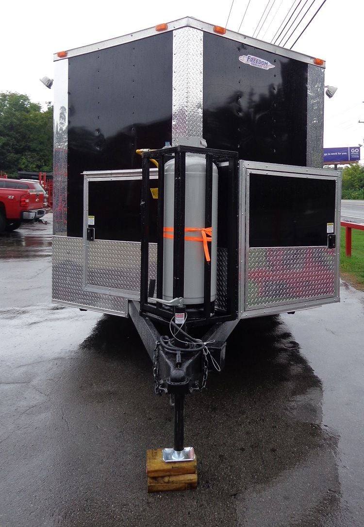 1310-concession-trailer-8.5-x20-black-barbecue-smoker-vending-food-2.jpg Concession Trailer 8.5'x20' Black - Barbecue Smoker Vending Food