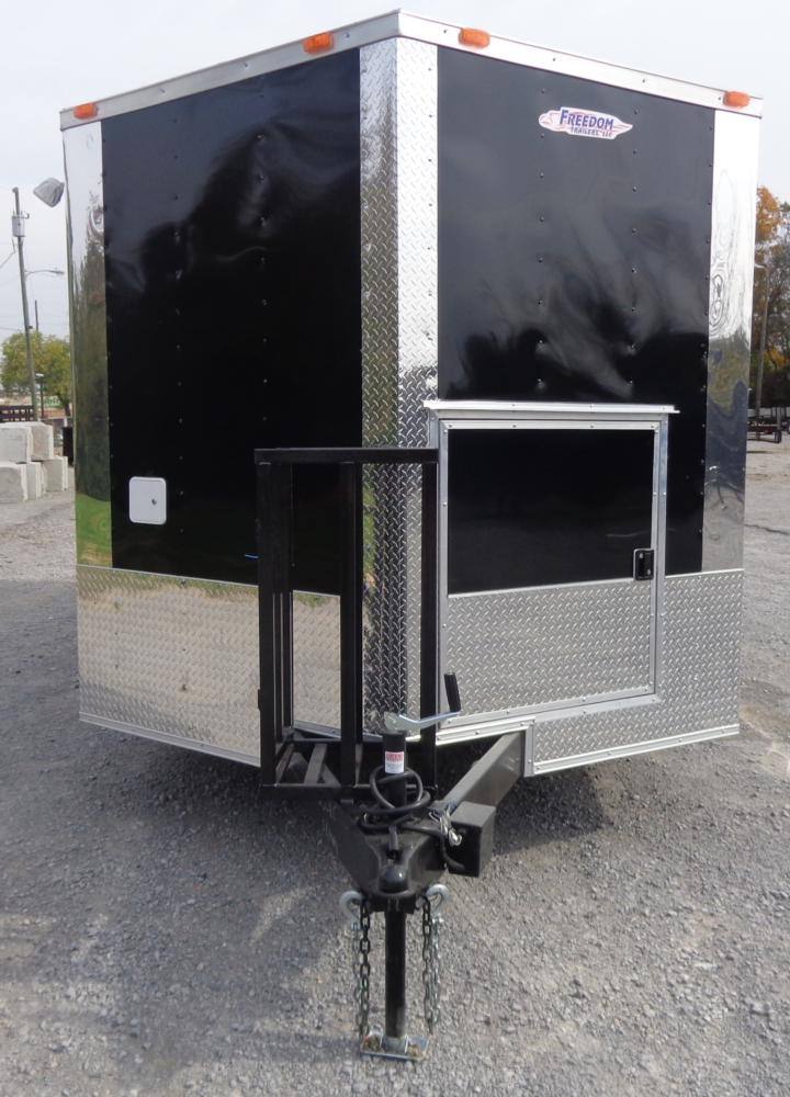 1311-concession-trailer-8.5-x20-black-bbq-smoker-enclosed-food-kitchen-10.jpg Concession Trailer 8.5'x20' Black - BBQ Smoker Enclosed Food Kitchen