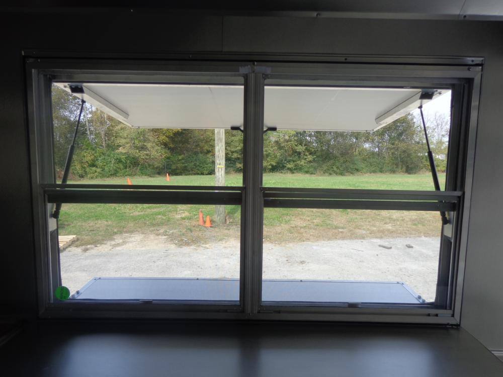 1311-concession-trailer-8.5-x20-black-bbq-smoker-enclosed-food-kitchen-16.jpg Concession Trailer 8.5'x20' Black - BBQ Smoker Enclosed Food Kitchen