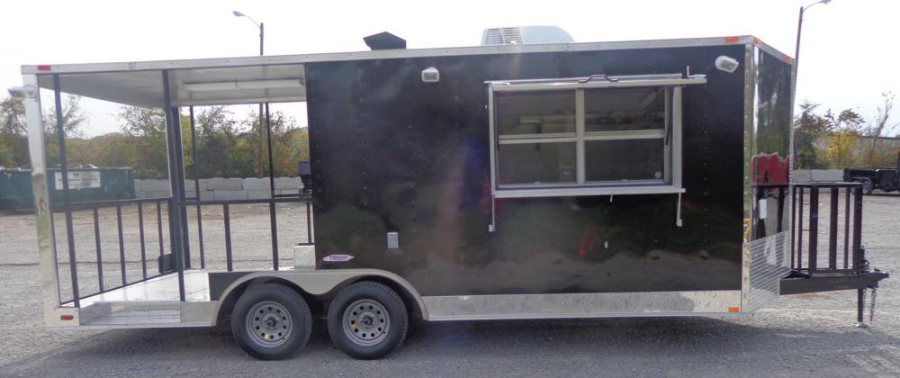 1311-concession-trailer-8.5-x20-black-bbq-smoker-enclosed-food-kitchen-28.jpg Concession Trailer 8.5'x20' Black - BBQ Smoker Enclosed Food Kitchen