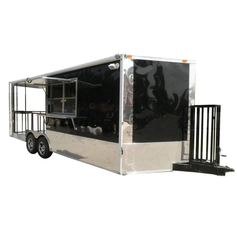 1312-concession-trailer-8.5-x20-black-bbq-smoker-food-event-catering-1.webp Concession Trailer 8.5'x20' Black - BBQ Smoker Food Event Catering