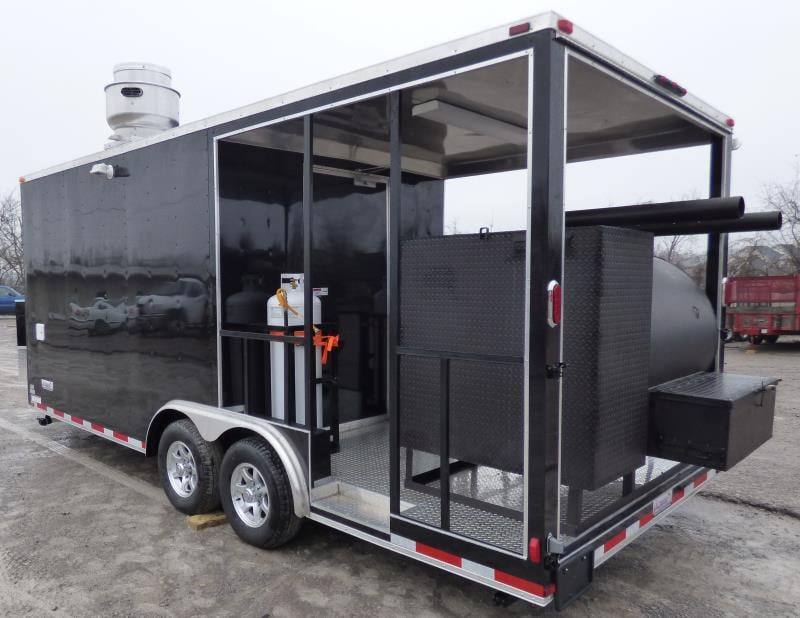1313-concession-trailer-8.5-x20-black-bbq-smoker-vending-catering-17.jpg Concession Trailer 8.5'x20' Black - BBQ Smoker Vending Catering