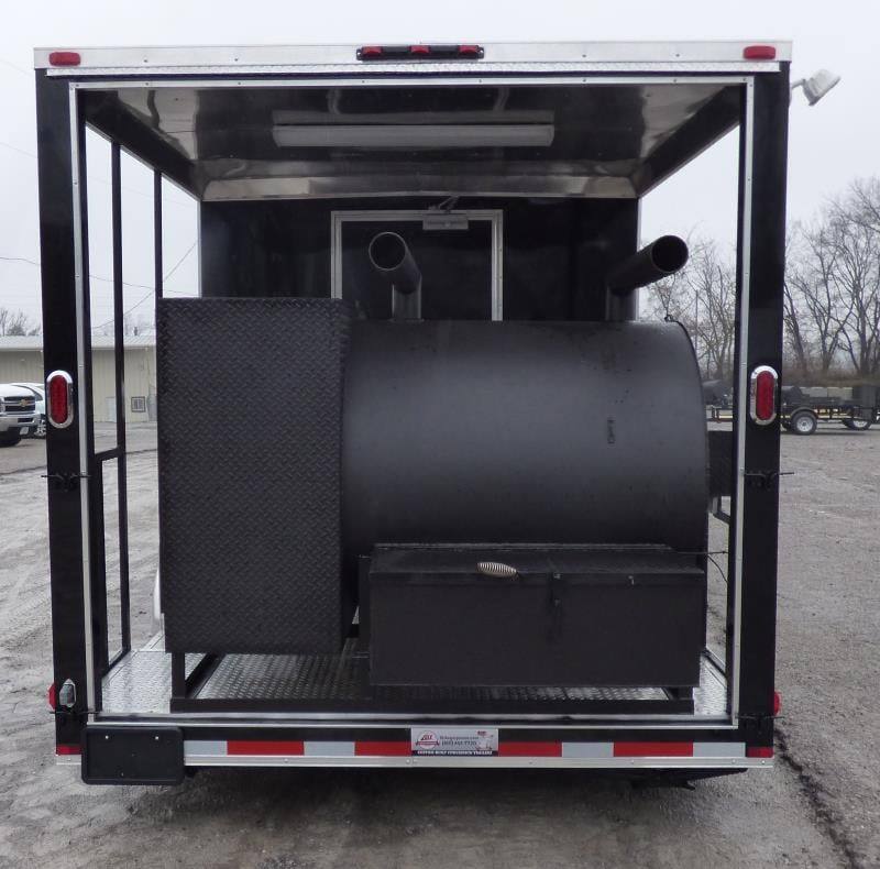 1313-concession-trailer-8.5-x20-black-bbq-smoker-vending-catering-24.jpg Concession Trailer 8.5'x20' Black - BBQ Smoker Vending Catering