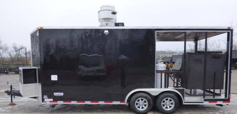 1313-concession-trailer-8.5-x20-black-bbq-smoker-vending-catering-38.jpg Concession Trailer 8.5'x20' Black - BBQ Smoker Vending Catering