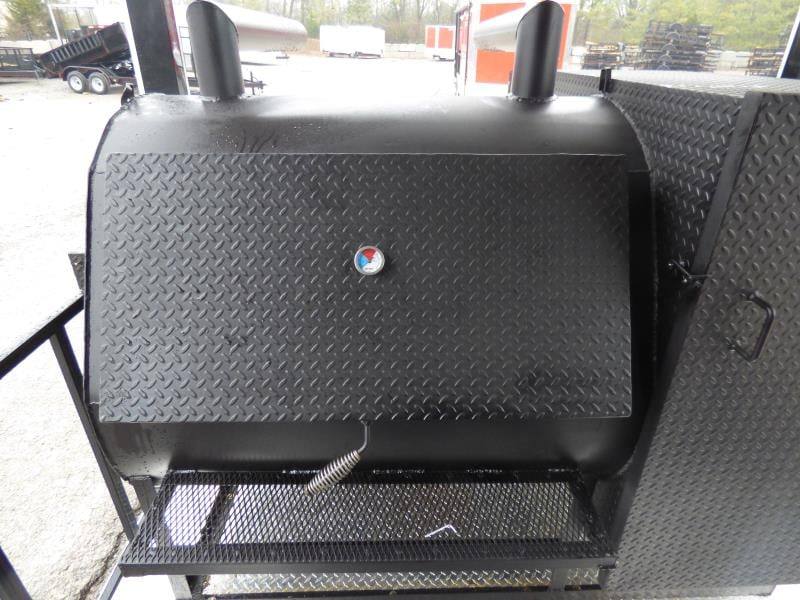 1313-concession-trailer-8.5-x20-black-bbq-smoker-vending-catering-39.jpg Concession Trailer 8.5'x20' Black - BBQ Smoker Vending Catering