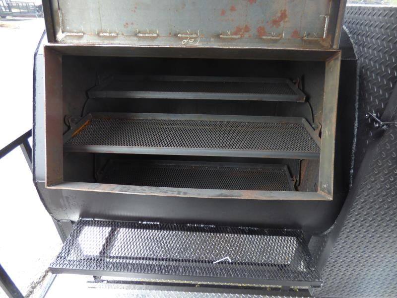 1313-concession-trailer-8.5-x20-black-bbq-smoker-vending-catering-9.jpg Concession Trailer 8.5'x20' Black - BBQ Smoker Vending Catering