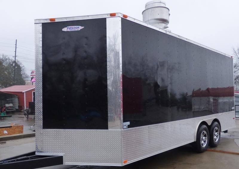 1314-concession-trailer-8.5-x20-black-food-catering-event-bbq-9.jpg Concession Trailer 8.5'x20' Black - Food Catering Event BBQ