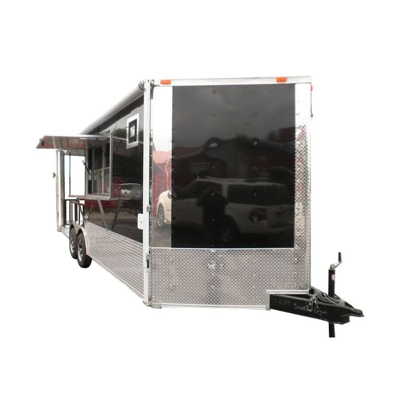 1315-concession-trailer-8.5-x20-black-smoker-bbq-catering-event-1.jpg Concession Trailer 8.5'x20' Black - Smoker BBQ Catering Event