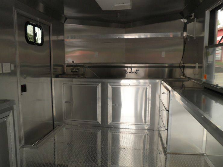 1315-concession-trailer-8.5-x20-black-smoker-bbq-catering-event-9.jpg Concession Trailer 8.5'x20' Black - Smoker BBQ Catering Event