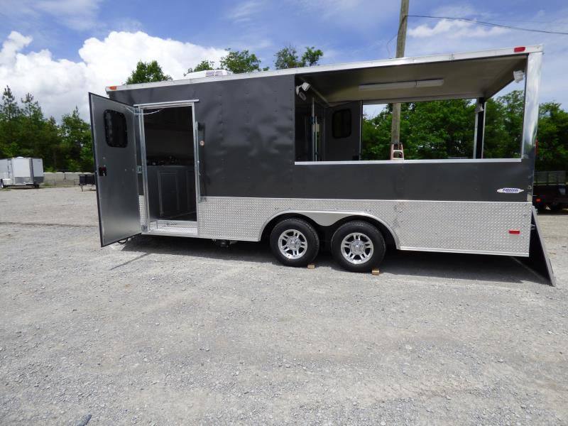 1316-concession-trailer-8.5-x20-black-bbq-food-event-catering-10.jpg Concession Trailer 8.5'X20' Black BBQ Food Event Catering