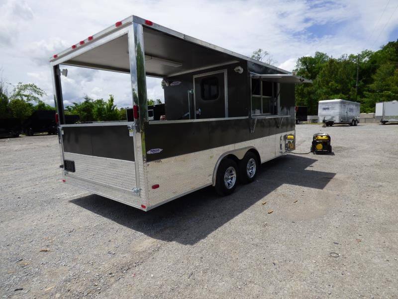 1316-concession-trailer-8.5-x20-black-bbq-food-event-catering-2.jpg Concession Trailer 8.5'X20' Black BBQ Food Event Catering