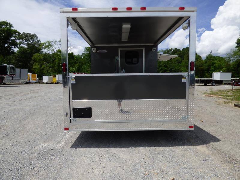 1316-concession-trailer-8.5-x20-black-bbq-food-event-catering-5.jpg Concession Trailer 8.5'X20' Black BBQ Food Event Catering