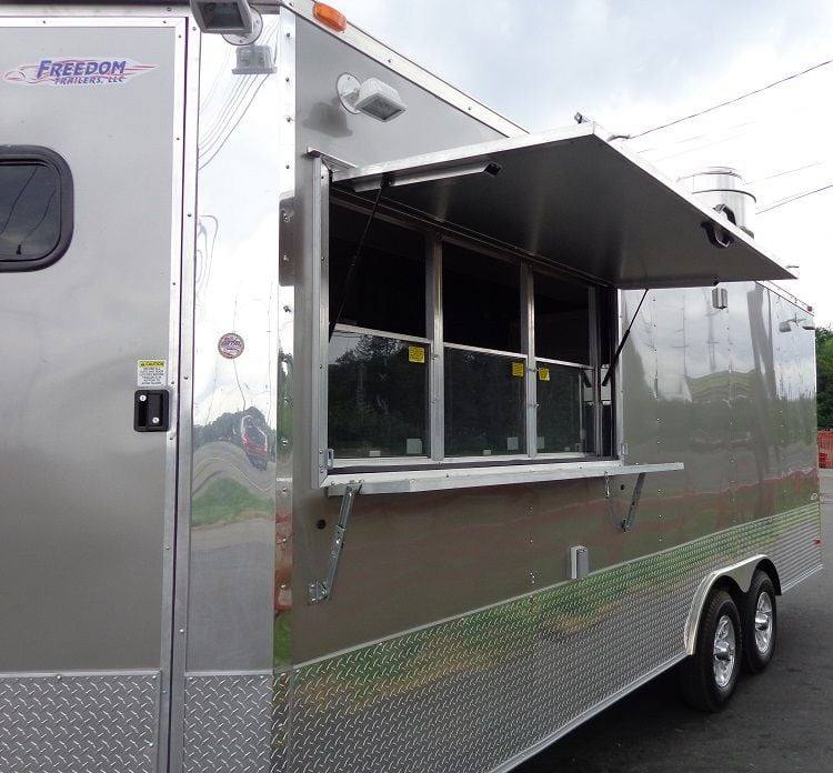 1317-concession-trailer-8.5-x20-grey-custom-catering-food-event-23.jpg Concession Trailer 8.5'x20' Grey - Custom Catering Food Event
