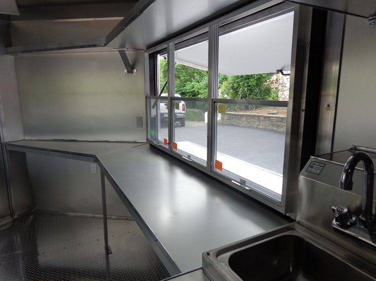 1317-concession-trailer-8.5-x20-grey-custom-catering-food-event-28.jpg Concession Trailer 8.5'x20' Grey - Custom Catering Food Event