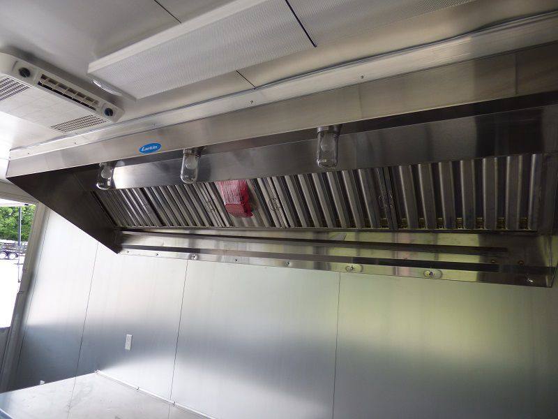 Concession Trailer 8.5'x20' Indigo Blue - Enclosed Kitchen Food Catering