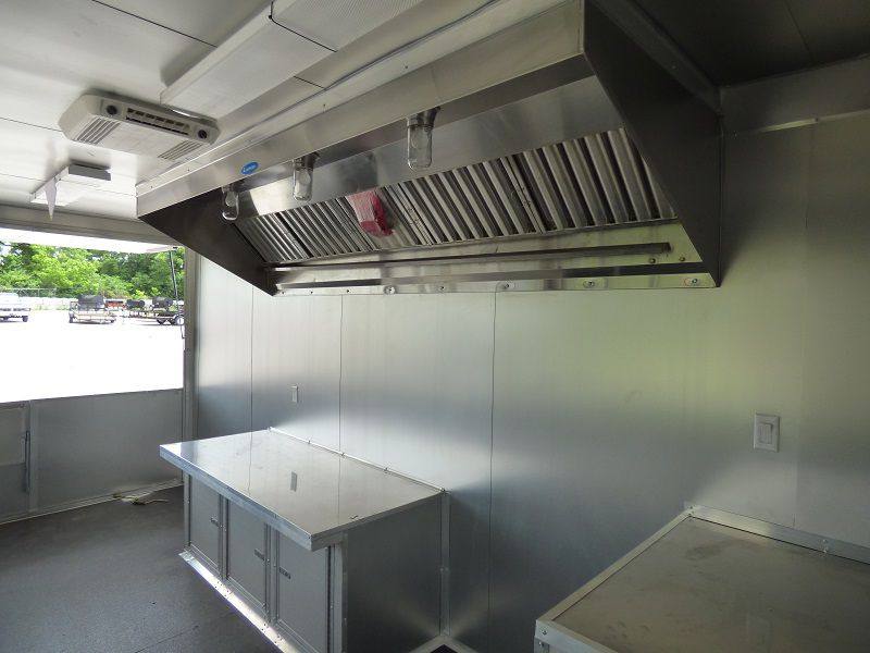 Concession Trailer 8.5'x20' Indigo Blue - Enclosed Kitchen Food Catering