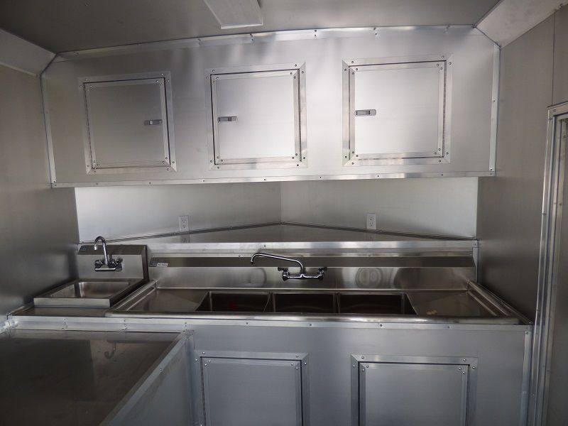 Concession Trailer 8.5'x20' Indigo Blue - Enclosed Kitchen Food Catering