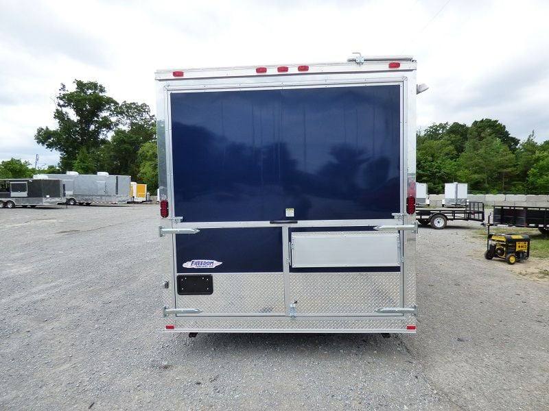 Concession Trailer 8.5'x20' Indigo Blue - Enclosed Kitchen Food Catering