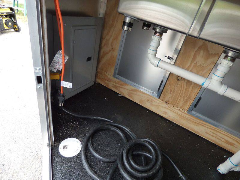 Concession Trailer 8.5'x20' Indigo Blue - Enclosed Kitchen Food Catering